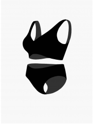 Комплект нижнего белья "Индефини" (Арт.316100-2130WXY)